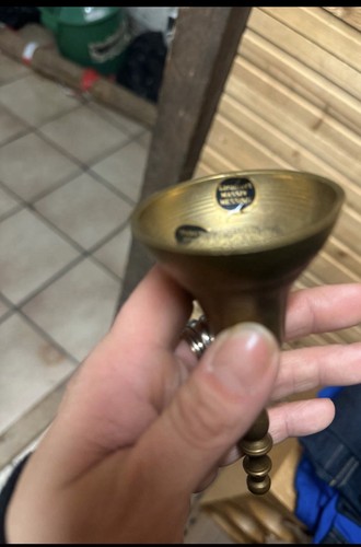 Messing glocke vintage - glocke,