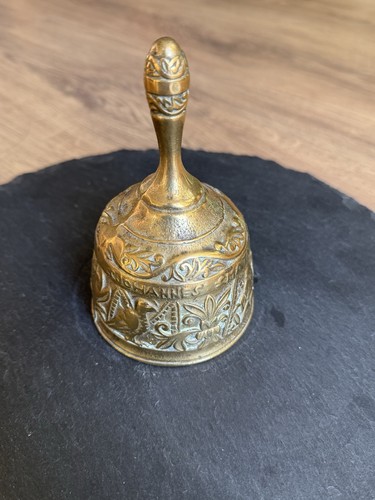 Antike messingglocke - antike,