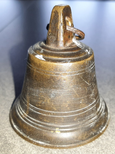 Kleine alte messingglocke - kleine,