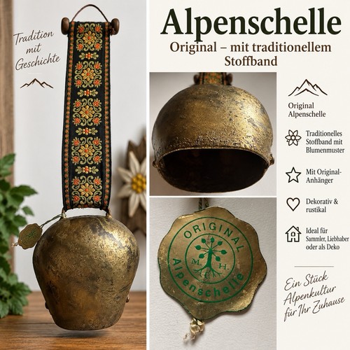 Alpenschelle kuhglocke - alpenschelle,