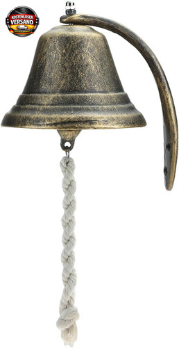 Vintage handglocke 15cm - vintage,