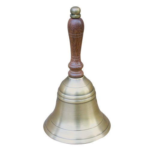 Handglocke messing antik mit - handglocke,,