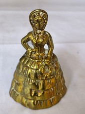 Antike Messingglocke Dame