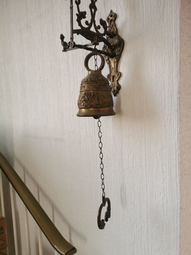 Große messingglocke - große,