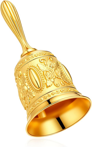 Gold handglocke metall - handglocke,,