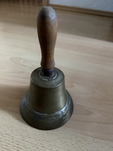 Alte antike messing glocke - glocke, mit