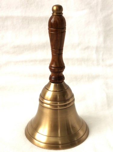 Handglocke messing antik - antik, mit