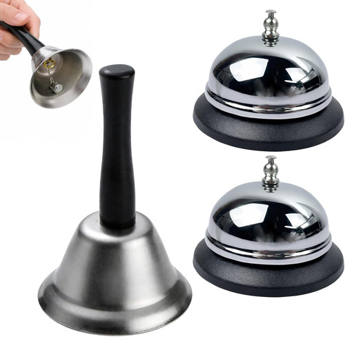 3er glocken set aus - 3er, edelstahl