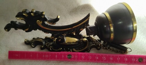Massive gold schwarze messing - massive,, gold-schwarze