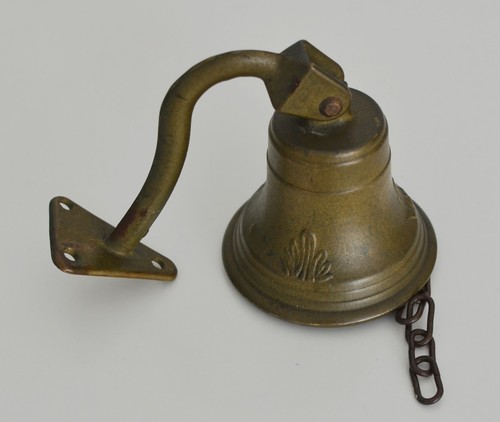 Vintage wandglocke messing mit - wandglocke,