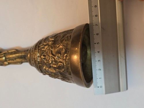 Schwere messing handglocke mit - schwere,