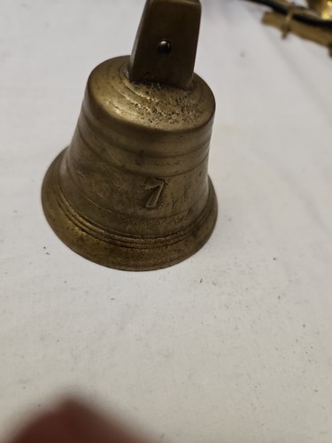 Massive messing glocke - messing, vintage