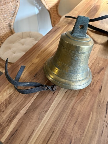 Antike messingglocke - antike,