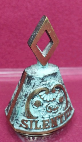 Vintage kleine bronzeglocke - vintage,