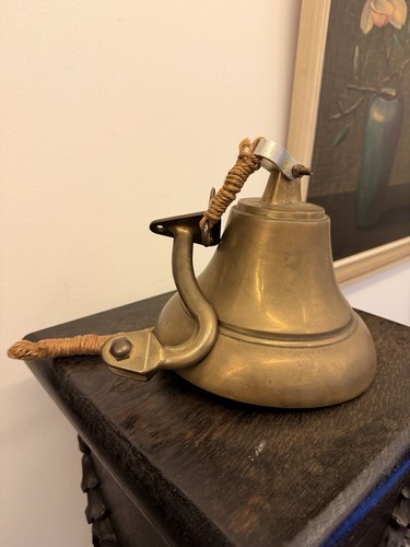 Messing glocke große mit - messing,